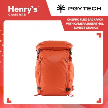 Pgytech OnePro Flex Backpack with Camera Insert 40L - Sunset Orange