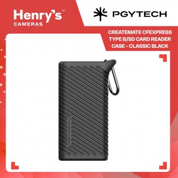 Pgytech CreateMate CFexpress Type B/SD Card Reader Case - Classic Black