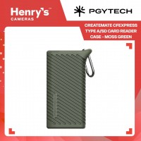 Pgytech CreateMate CFexpress Type A/SD Card Reader Case - Moss Green