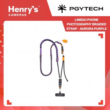 Pgytech LinkGo Phone Photography Braided Strap - Aurora Purple