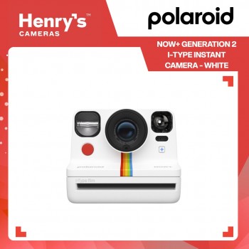 Polaroid Now+ Generation 2 i-Type Instant Camera - White Polaroid Now+ Generation 2 i-Type Instant Camera - White