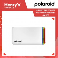Polaroid Hi-Print 2x3 Pocket Photo Printer Gen 2 - White
