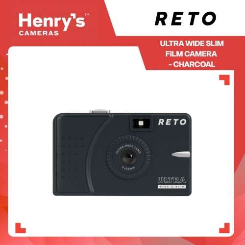 Reto Ultra Wide Slim Film Camera - Charcoal