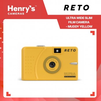 Reto Ultra Wide Slim Film Camera - Muddy Yellow