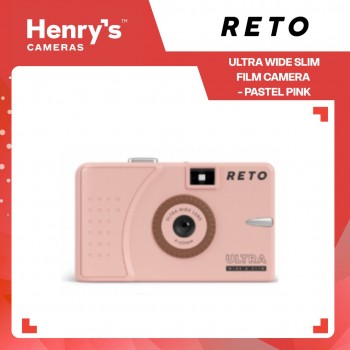 Reto Ultra Wide Slim Film Camera - Pastel Pink