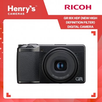 Ricoh GR IIIx HDF (New High Definition Filter) Digital Camera