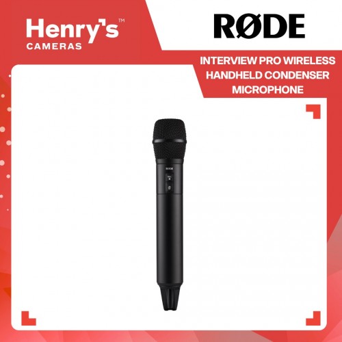 Rode Interview PRO Wireless Handheld Condenser Microphone
