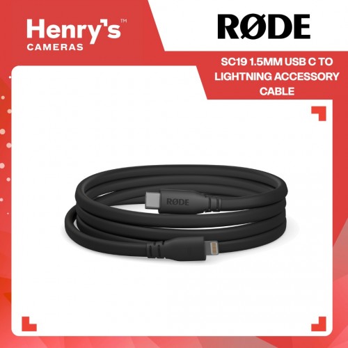 Rode SC19 1.5mm USB C to Lightning Accessory Cable
