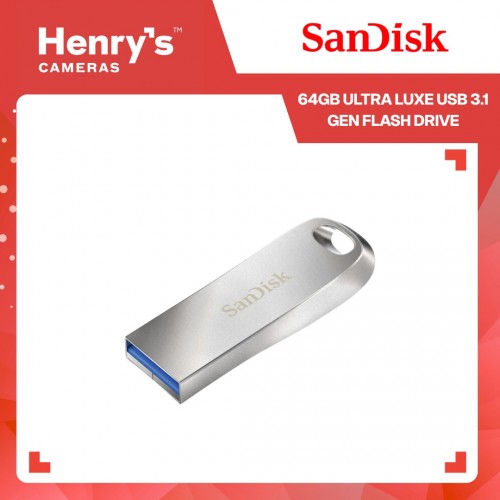 SanDisk 64GB Ultra Luxe USB 3.1 Gen Flash Drive