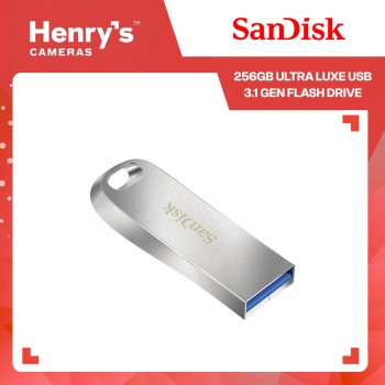 SanDisk 256GB Ultra Luxe USB 3.1 Gen Flash Drive