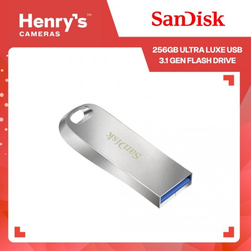 SanDisk 256GB Ultra Luxe USB 3.1 Gen Flash Drive
