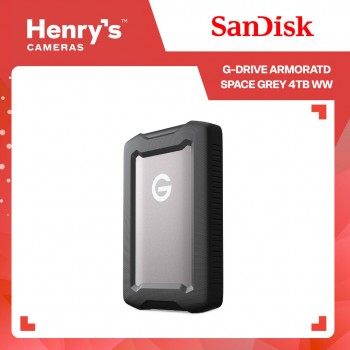 Sandisk G-Drive ArmorATD Space Grey 4TB WW