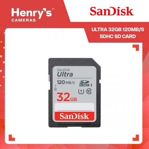 Sandisk Ultra 32GB 120MB/S SDHC SD Card SDSDUN4-032G Sandisk Ultra 32GB 120MB/S SDHC SD Card SDSDUN4-032G