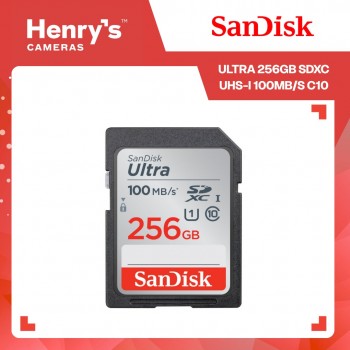 Sandisk Ultra 256GB SDXC UHS-I 100MB/S C10 - SDSDUNR-256G-GN3IN