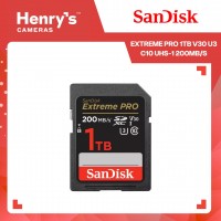 Sandisk Extreme Pro 1TB V30 U3 C10 UHS-1 200MB/s - SDSDXXD-1T00-GN4IN