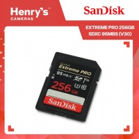 Sandisk Extreme Pro 256GB SDXC 95MBs (V30) SDSDXXG-256G [Online Exclusive]