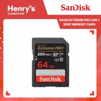 SanDisk 64GB Extreme PRO UHS-I SDXC Memory Card - SDSDXXU-064G-GN4IN