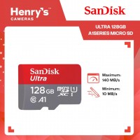 SanDisk Ultra 128GB A1Series micro SD (SDSQUAB-128G-GN6MN), Up to 140MB/s, Class10 U1 A1 SanDisk Ultra 128GB A1Series micro SD (SDSQUAB-128G-GN6MN), Up to 140MB/s, Class10 U1 A1
