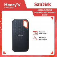 SanDisk 500GB Extreme Portable SSD V2 Hard Drive SDSSDE61