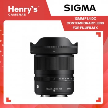 Sigma 12mm F1.4 DC Contemporary Lens for Fujifilm X