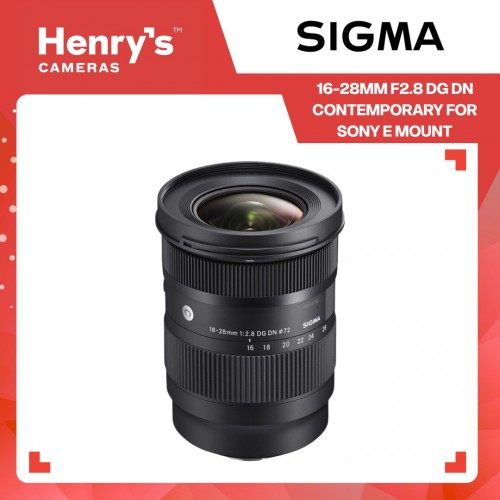 Sigma 16-28mm F2.8 DG DN Contemporary for Sony E Mount Sigma 16-28mm F2.8 DG DN Contemporary for Sony E Mount