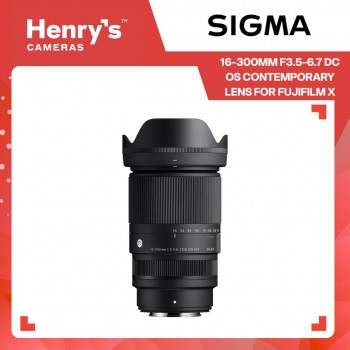 Sigma 16-300mm F3.5-6.7 DC OS Contemporary Lens for Fujifilm X