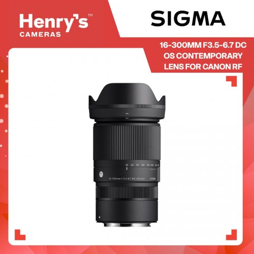 Sigma 16-300mm F3.5-6.7 DC OS Contemporary Lens for Canon RF