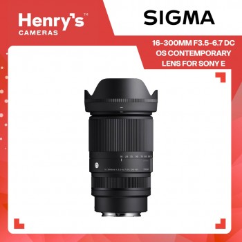 Sigma 16-300mm F3.5-6.7 DC OS Contemporary Lens for Sony E