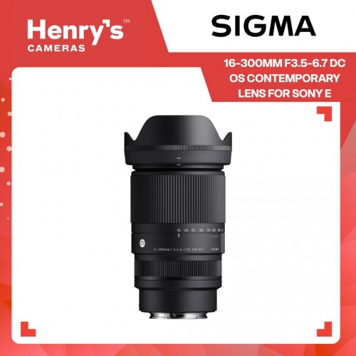 Sigma 16-300mm F3.5-6.7 DC OS Contemporary Lens for Sony E