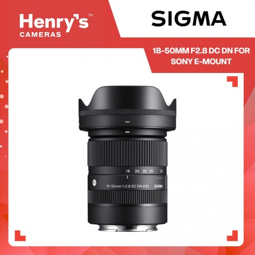 Sigma 18-50mm F2.8 DC DN for Sony E-Mount Sigma 18-50mm F2.8 DC DN for Sony E-Mount