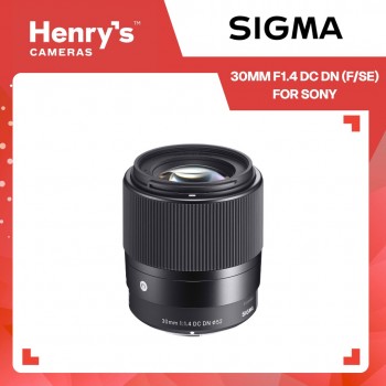 Sigma 30mm F1.4 DC DN (F/SE) for Sony Sigma 30mm F1.4 DC DN (F/SE) for Sony