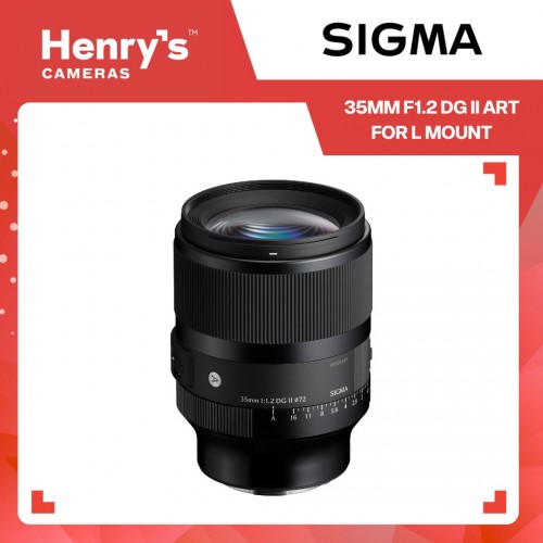 Sigma 35mm F1.2 DG II Art for L-Mount Sigma 35mm F1.2 DG II Art for L-Mount