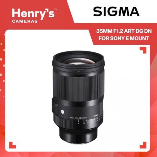 Sigma 35mm F1.2 ART DG DN for Sony E Mount Sigma 35mm F1.2 ART DG DN for Sony E Mount