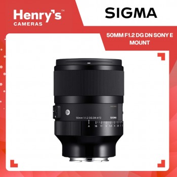 Sigma 50mm F1.2 DG DN Sony E Mount