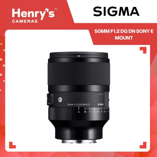 Sigma 50mm F1.2 DG DN Sony E Mount Sigma 50mm F1.2 DG DN Sony E Mount