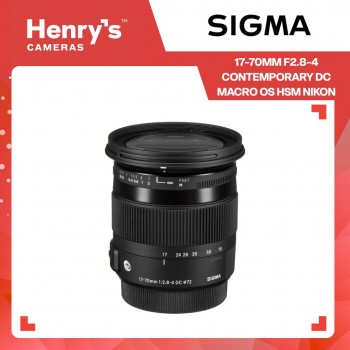 Sigma 17-70mm F2.8-4 Contemporary DC Macro OS HSM Nikon