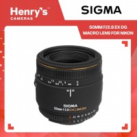 Sigma 50mm F/2.8 EX DG Macro Lens for Nikon Sigma 50mm F/2.8 EX DG Macro Lens for Nikon