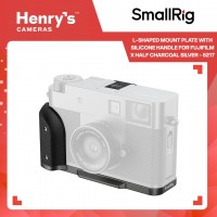 SmallRig L-shaped Mount Plate with Silicone Handle for Fujifilm X half Charcoal Silver - 5217