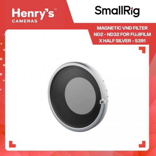 SmallRig Magnetic VND Filter ND2 - ND32 for Fujifilm X Half Silver - 5391