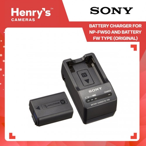Sony Battery Charger for NP-FW50 and Battery FW Type (Original)