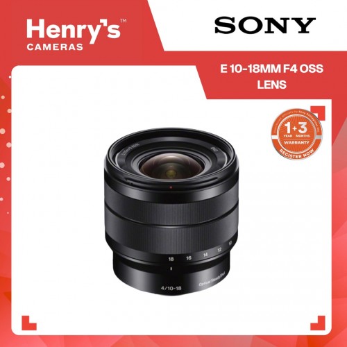 Sony E 10-18mm F4 OSS Lens Sony E 10-18mm F4 OSS Lens