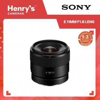 Sony E 11mm F1.8 Lens Sony E 11mm F1.8 Lens