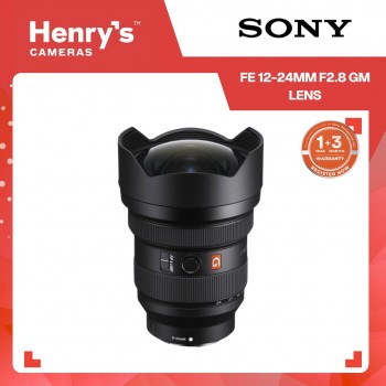 Sony FE 12-24mm F2.8 GM Lens