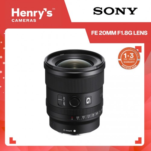 Sony FE 20mm F1.8G Lens Sony FE 20mm F1.8G Lens
