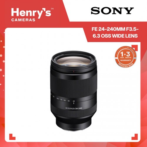 Sony FE 24-240mm F3.5-6.3 OSS Wide Lens Sony FE 24-240mm F3.5-6.3 OSS Wide Lens