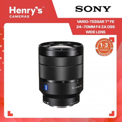 Sony Vario-Tessar T* FE 24–70mm F4 ZA OSS Wide Lens Sony Vario-Tessar T* FE 24–70mm F4 ZA OSS Wide Lens