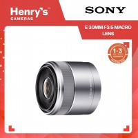 Sony E 30mm F3.5 Macro Lens