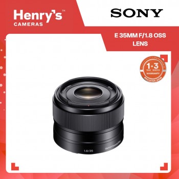 Sony E 35mm F/1.8 OSS Lens