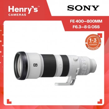 Sony FE 400–800mm F6.3–8 G OSS Sony FE 400–800mm F6.3–8 G OSS