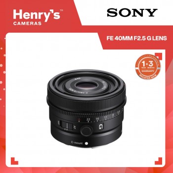 Sony FE 40mm F2.5 G Lens